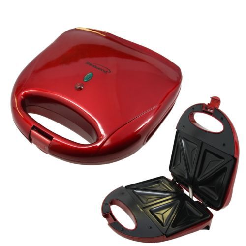 BRAND NEW - Brentwood Sandwhich Maker-red
