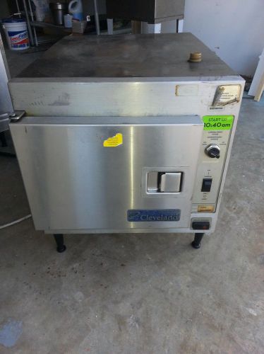 Cleveland 21cet8 3-pan steamcraft electric countertop steamer for sale