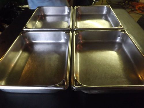 Lot of 9 Hotel Pans - Assorted Lot NR