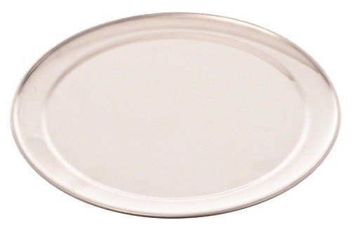 Browne foodservice 5730030 thermalloy aluminum wide rim pizza pan  10-inch for sale