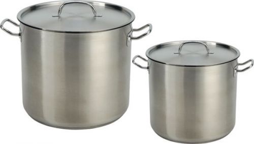35 Qt Stainless Steel Stock PotHeavy Duty Commercial Grade Stainless Steel