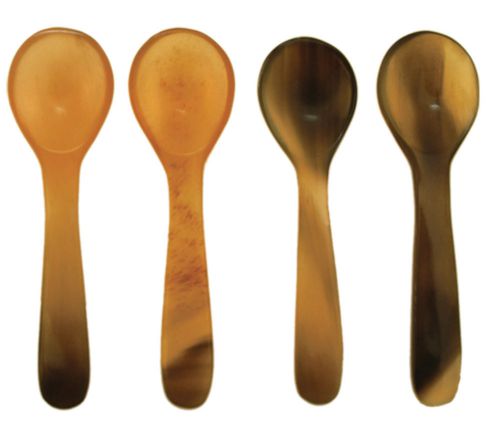 Be home mixed horn spoon set of 4 for sale