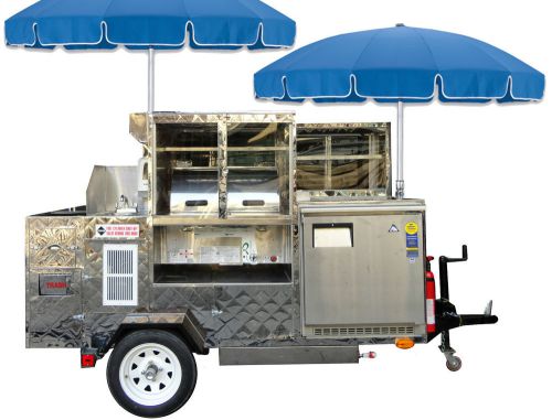 Hot Dogs Trailer Cart by Kareem Carts