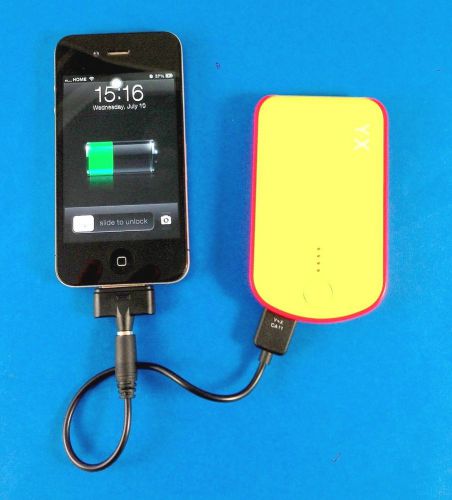 3000mAh External Portable Rechargeable Battery Power Bank USB Samsung iPhone5