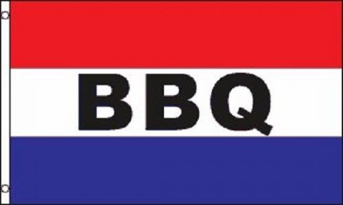 Bbq flag barbeque restaurant banner food tent business advertising pennant 3x5 for sale