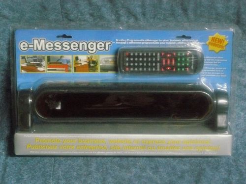 e-Messenger |Type S| Scrolling Programmable Signalling Message Device :New: