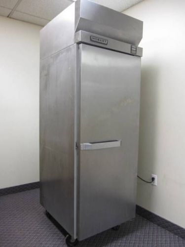 Hobart stainless steel single door refrigerator q1 14 adjustable shelves bakery for sale