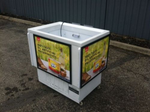 Grocery store restaurant reach-in open top cooler - MUST SELL! SEND ANY OFFER!