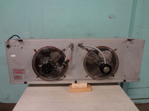 Heavy duty commercial 2 fans low profile evaporator for walk-in cooler for sale