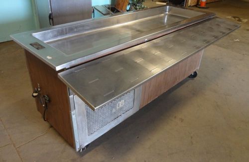Commercial h.d. &#034;tafco&#034;  ss refrigerated  cold food/salad bar buffet table for sale