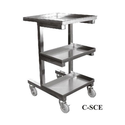 Stainless Steel Sauce Cart For Chinese Wok Range Side