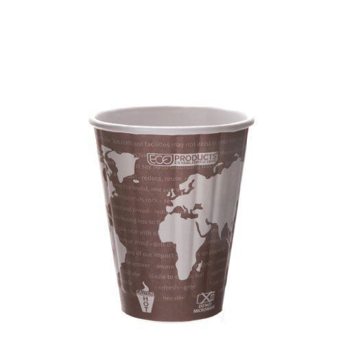 Eco-products world art insulated hot cups - 16 oz - 600/carton - (epbnhc16wd) for sale