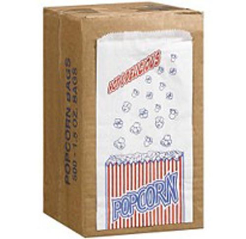 Case of 500 1.5oz Popcorn Bags
