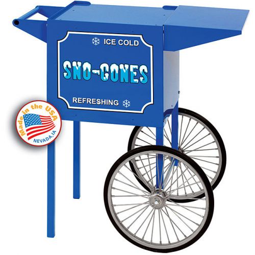 Paragon blue small sno cone cart for sale
