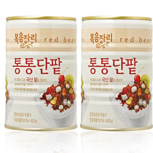 [bokumjari]Shaved ice Materials/sweetened red bean can