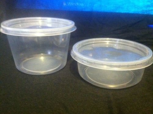 DMG plastic deli containers 16 oz with lids 250 ct Each