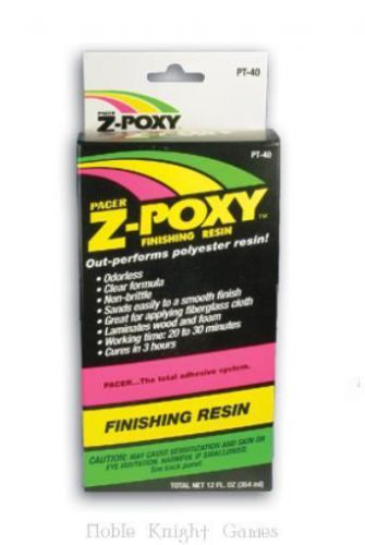 Zap-a-gap hobby supply z-poxy finishing resin (12 oz.) mint for sale