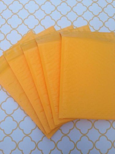 20 6x9 Orange Padded Bubble Mailers - Colored Self Adhesive Bubble Mailers