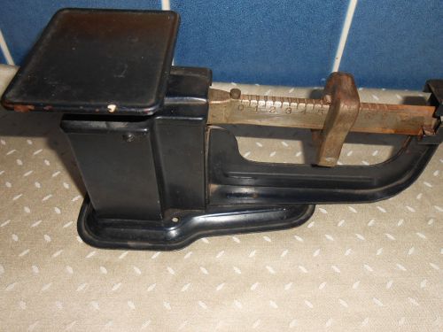 Antique Triner Scale &amp;  MFG. CO. Postal Postage Scale  &amp; Service