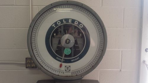Toledo industrial 6500lb scale 2191 for sale