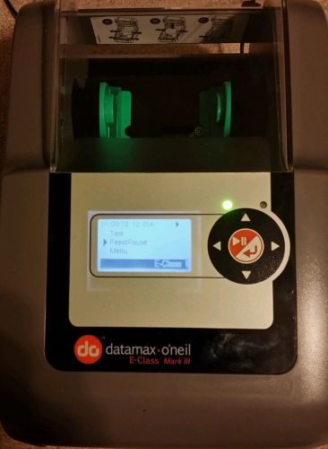 Datamax e-4206p mark iii thermal barcode printer w/lcd display!!! for sale