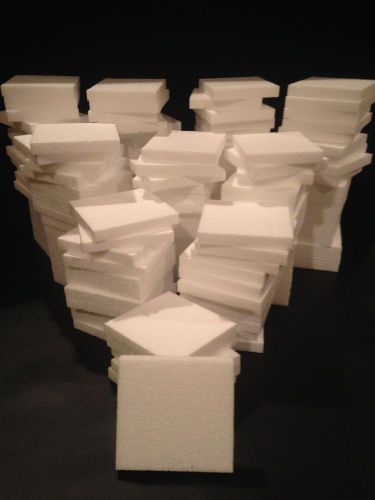 150 pc 3&#034;x3&#034;x1/2&#034; Styrofoam Squares - Crafts &amp; Packaging - Boxed &amp; Free Shipping
