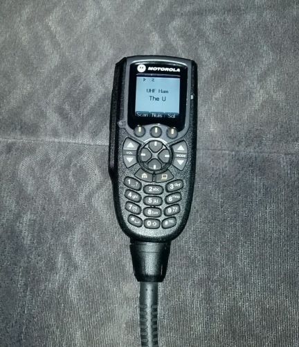Motorola APX / XTL 5000 03 Handheld Control Head Microphone PMUN1034B