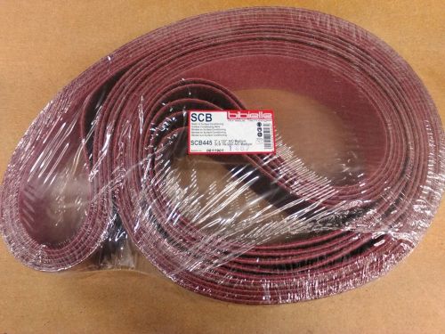 Bibielle Surface Conditioning Belts 3&#034; x 132&#034; A/O Medium SCB445 (5-pack)