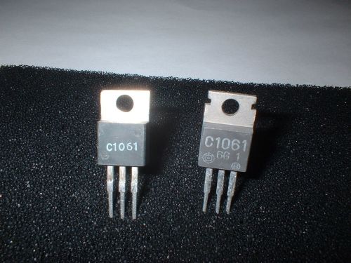 5PCS  2SC1061   C1061  50V 3A 25W Bce Transistor TO-220Ab  BOX#82