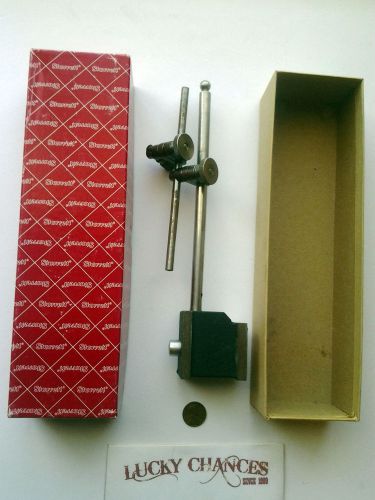 Starrett #657aa magnetic base indicator holder post, two snugs, rod for holding for sale