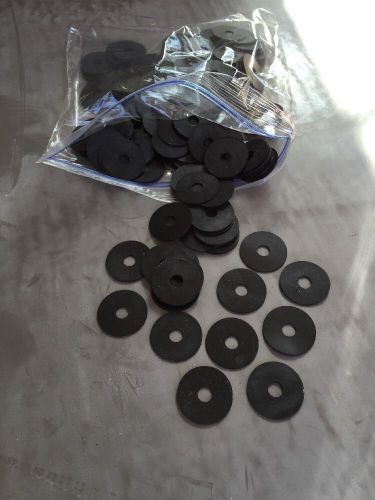 Viton rubber washers 1/32&#034; thick 1&#034; x 1/4&#034;x 1/32&#034; 200 washers for sale