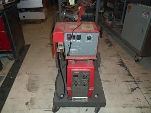 Powcon cyclomatic 300 sm mig welder  200 amps 1 phase 300 amps 3 phase for sale