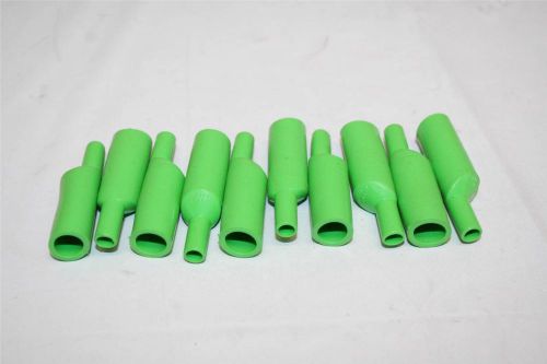 Mueller #62 (lot of 10) alligator clip insulators green made in usa for sale