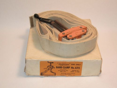JORGENSEN BAND CLAMP #6215 15&#039; Length by 2&#034; Width Pre-Strechted Canvas