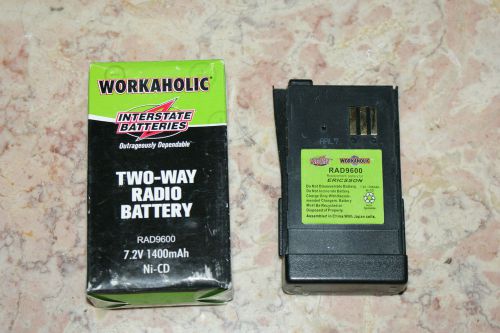 Interstate Workaholic Battery RAD9600 For Two Way Radios