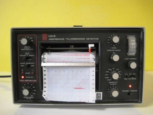 ISCO Model UA5 Absorbance/Fluorescense Monitor Recorder Used