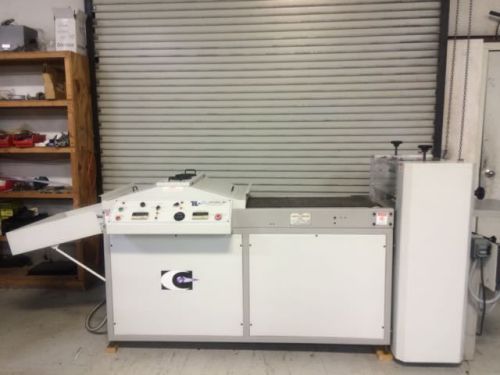 Ec lighting uv coater, manual feed, video on our website for sale