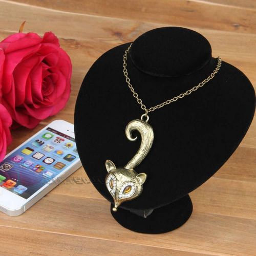 New Necklace Pendant Chian Jewelry Bust Display Stand Holder