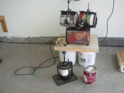 Old vintage hardware store or body shop paint shaker / mixer  harbil hb-7 for sale