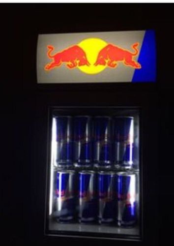 RED BULL BABY COOLER LED - REFRIGERATOR  COUNTER TOP MODEL # RBI-BC2 NEW In BOX