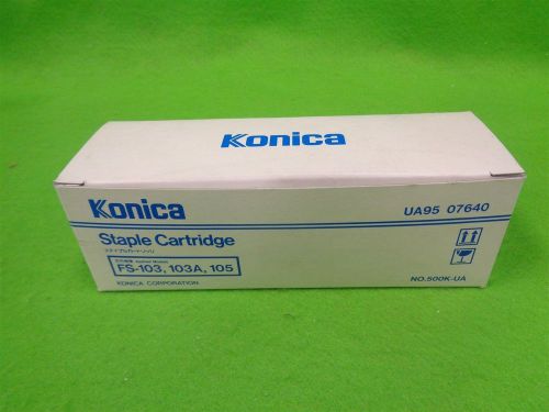 New Genuine Konica 3 Pack Staple Cartridge FS-103 103A 105 UA95 07640