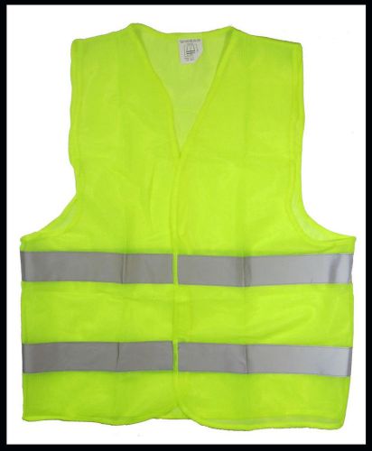 Reflective Safety Vest with Strips for Construction, Traffic, Warehouse