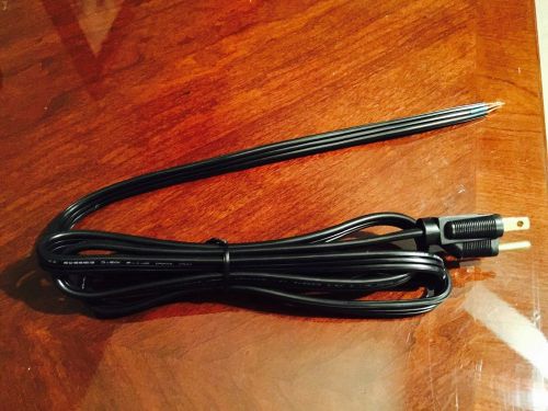 Replacement power cord 6ft, 16/3 spt-3 15amp/ 125volts- grounding male plug