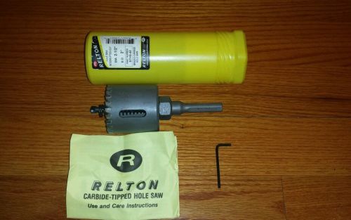 New relton sths-48 ho hole saw interrupted cut 2-1/2&#034;  diameter for sale
