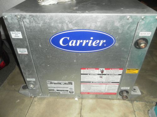 CARRIER 1.5 TON WATER SOURCE GEOTHERMAL HEAT PUMP #50pch018zcc301, 208/230V  NEW