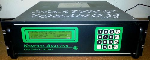 Kontrol Analytik K2001 120-1-D TRACE NITROGEN ANALYZER