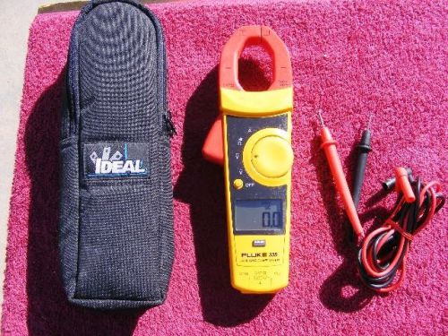 Fluke 335 *excellent!* true rms clamp meter!  cost over $300.00 new! for sale