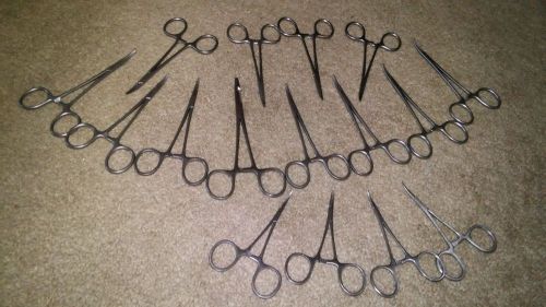 MILTEX SCISSORS MIXED LOT OF 15 STAINLESS