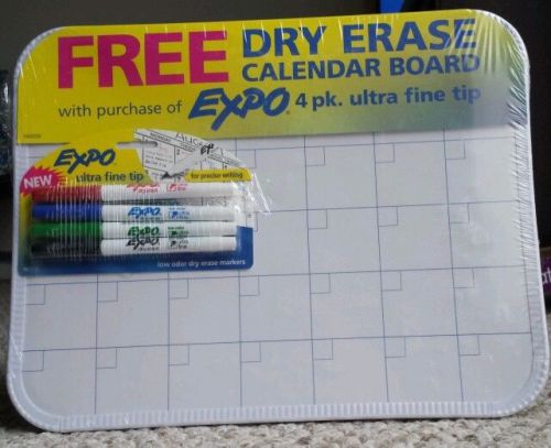 New Expo dry erase calendar