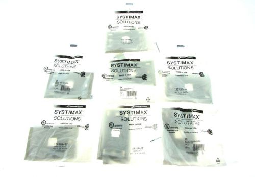 NIP Lot of 7 COMMSCOPE Systimax Solution M10L-262 Face Plate Mounting Kits